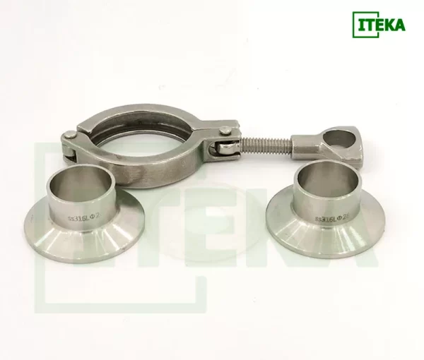 ứng dụng của bộ clamp hàn inox vi sinh