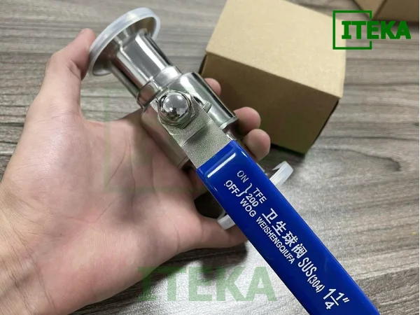 Lưu ý khi chọn van bi vi sinh nối clamp