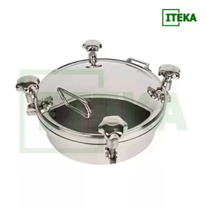 nắp bồn chịu áp inox vi sinh