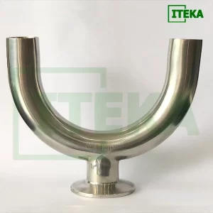 u tê inox vi sinh 2 đầu hàn 1 đầu clamp