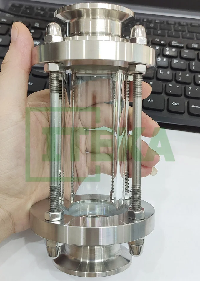 ứng dụng của kính quan sát dòng chảy inox vi sinh