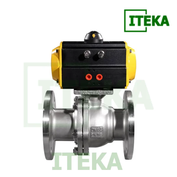 Van bi mặt bích JIS điều khiển khí nén là gì?