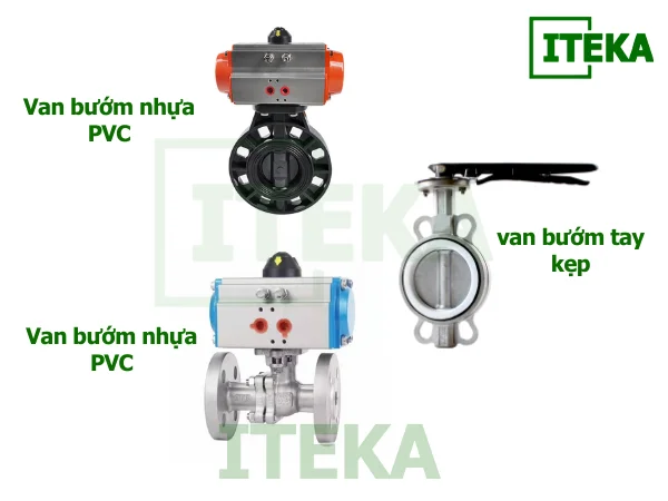 Phân loại van bướm inox