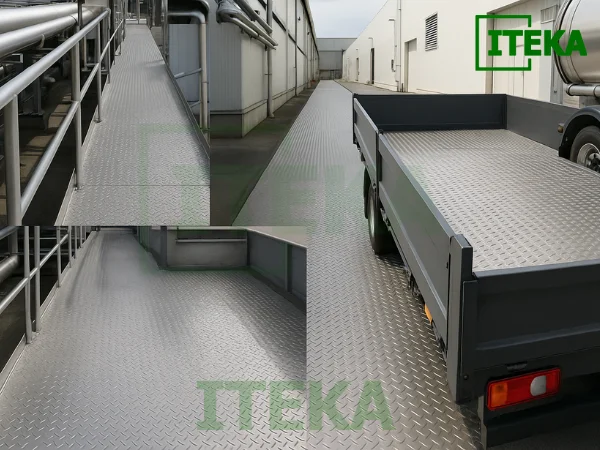 Ứng dụng của inox gân trên các công trình công nghiệp