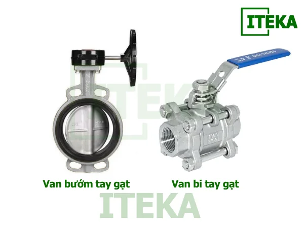 Van bướm tay gạt inox hay van bi inox đâu là giải pháp phù hợp cho hệ thống?