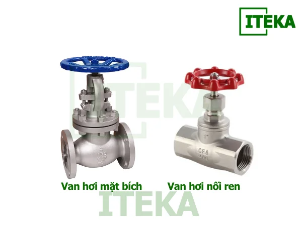 Khái niệm van hơi mặt bích và van hơi nối ren
