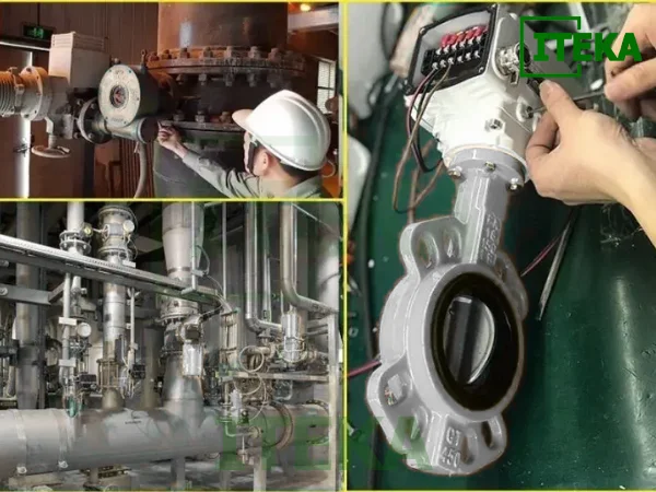 Kiểm tra trước khi vận hàng van bướm inox