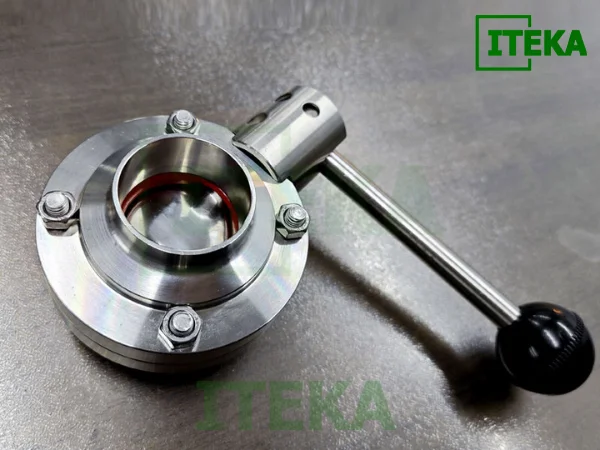 Ghế làm kín, gioăng của van bướm inox công nghiệp và van bướm inox vi sinh