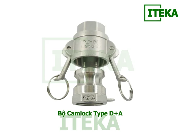 D + A – Khi bạn muốn nối thiết bị ren ngoài với tuyến ống ren trong