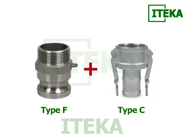Bộ ghép F–C: Chuyển từ ren sang ống mềm