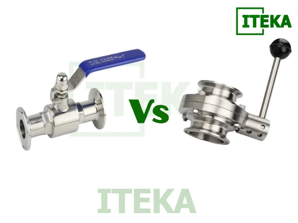 Phạm vi so sánh và tiêu chuẩn tham chiếu van bi vi sinh và van bướm vi sinh