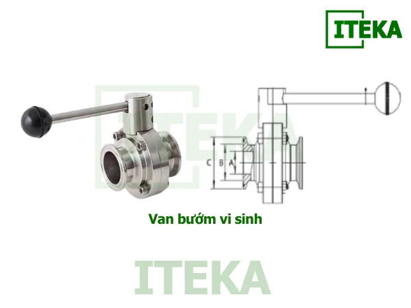 Dùng van bướm cho điểm cách ly tuyệt đối