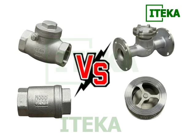 Van một chiều inox nối ren và nối mặt bích khác nhau ở đâu trong quá trình sử dụng thực tế