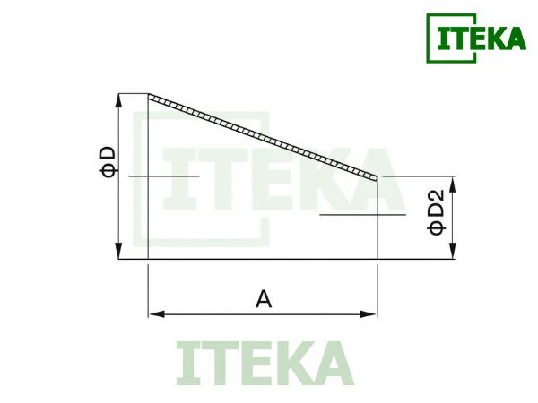 Côn thu hàn lệch tâm inox vi sinh