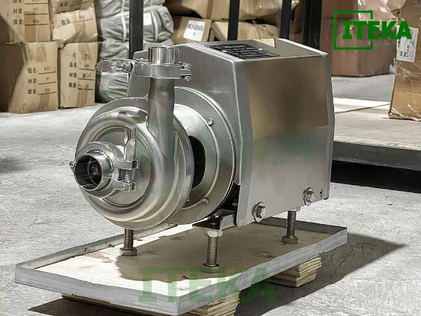 Sự phối hợp giữa các bộ phận khi máy bơm ly tâm inox vi sinh hoạt động