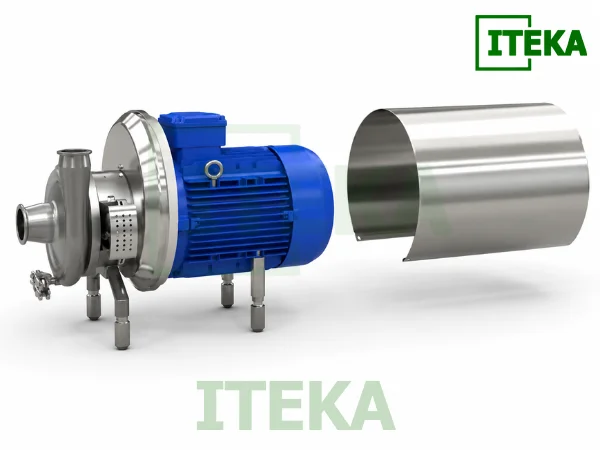 Cụm truyền động của máy bơm ly tâm inox vi sinh