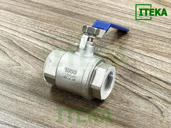 Van bi 2PC inox tay gạt ren trong - Van khóa inox là gì?