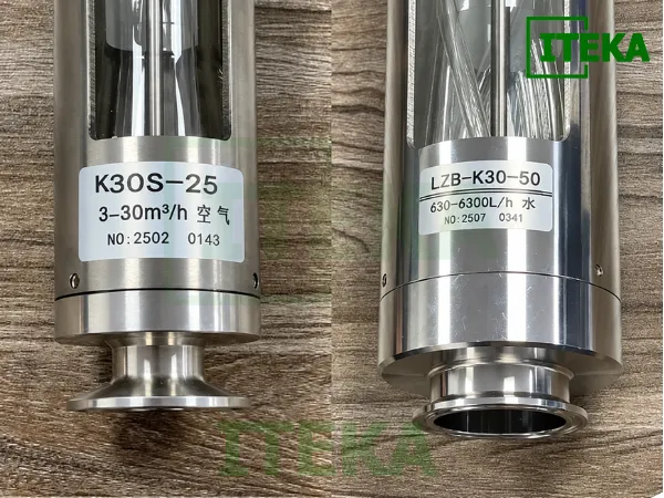 Ký hiệu mã sả phẩm lưu lượng kế vi sinh inox